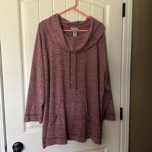 Ladies sweater 2X Catherines pink